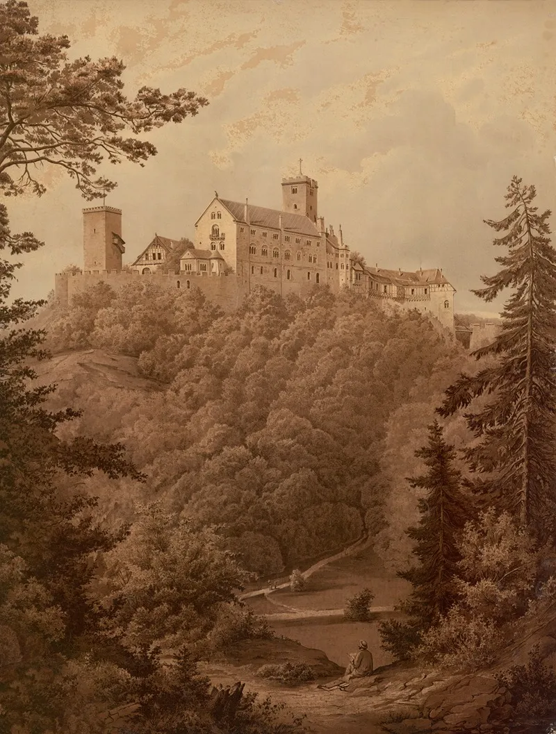 Wartburg by Josef Langl - Canvas Print