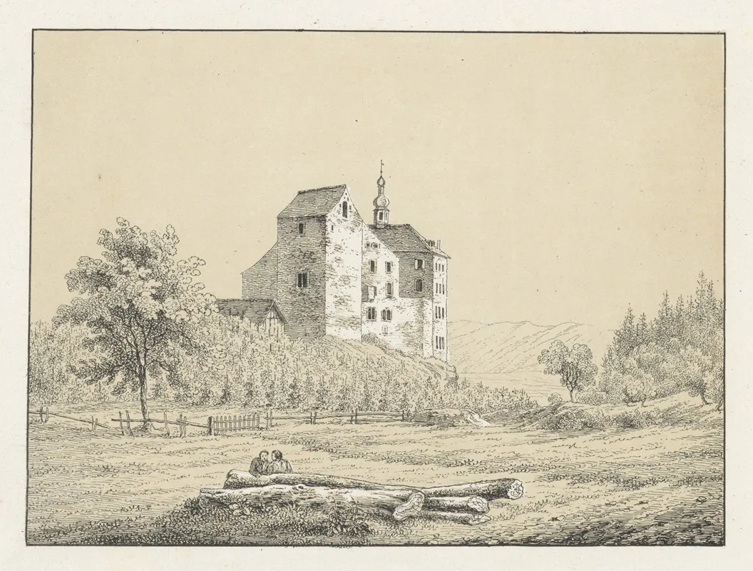 Wartensee by Johann Friedrich Wagner - Canvas Print
