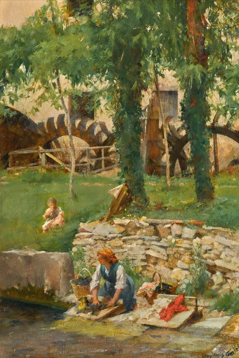 Washing Day Serra Valle Veneto Italy