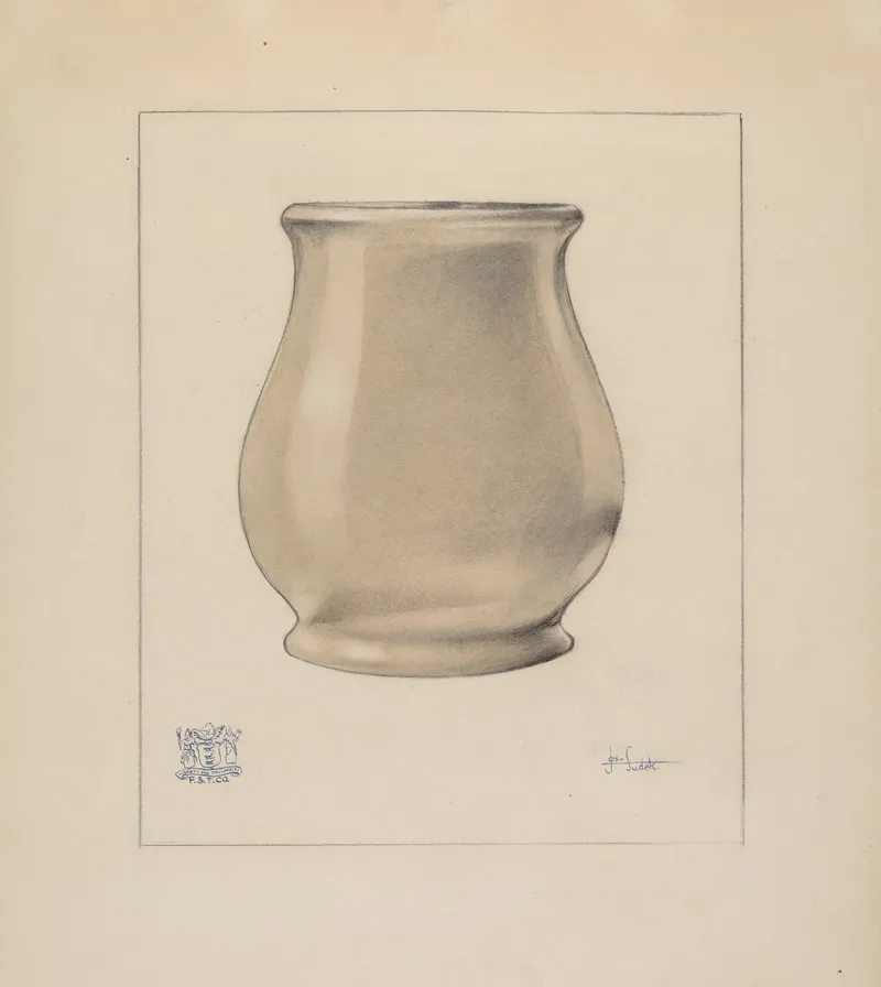 Waste Jar by Joseph Sudek - Canvas Print