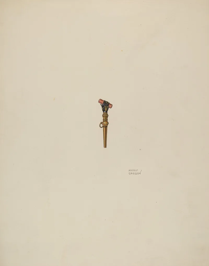 Watch Key 3 by Harry Grossen - Canvas Print