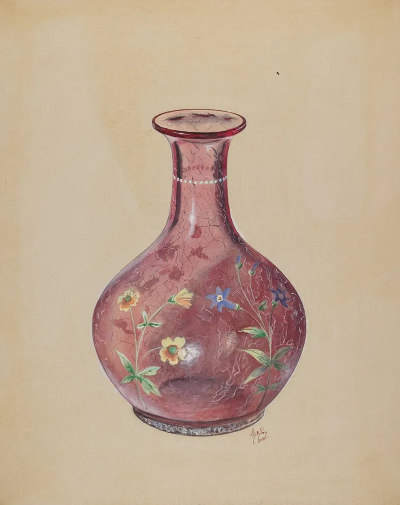Water Carafe by Ralph Atkinson - Canvas Print