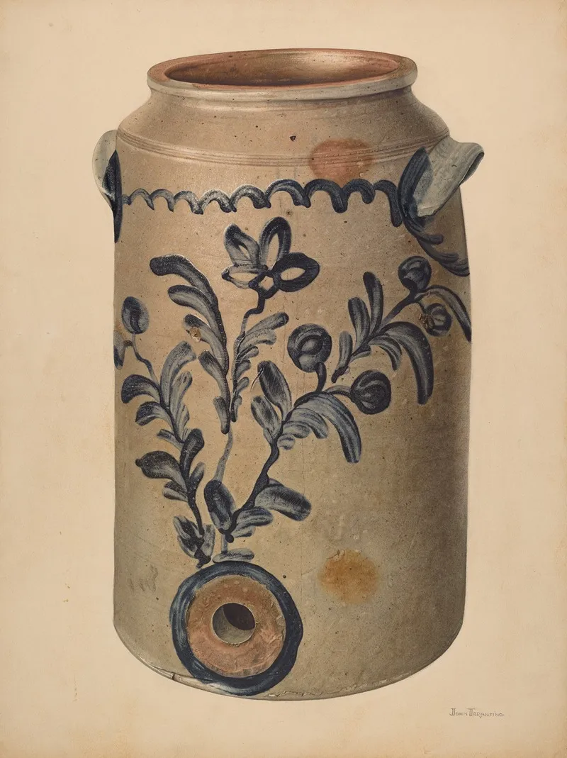 Water Cooler 3 by John Tarantino - Canvas Print