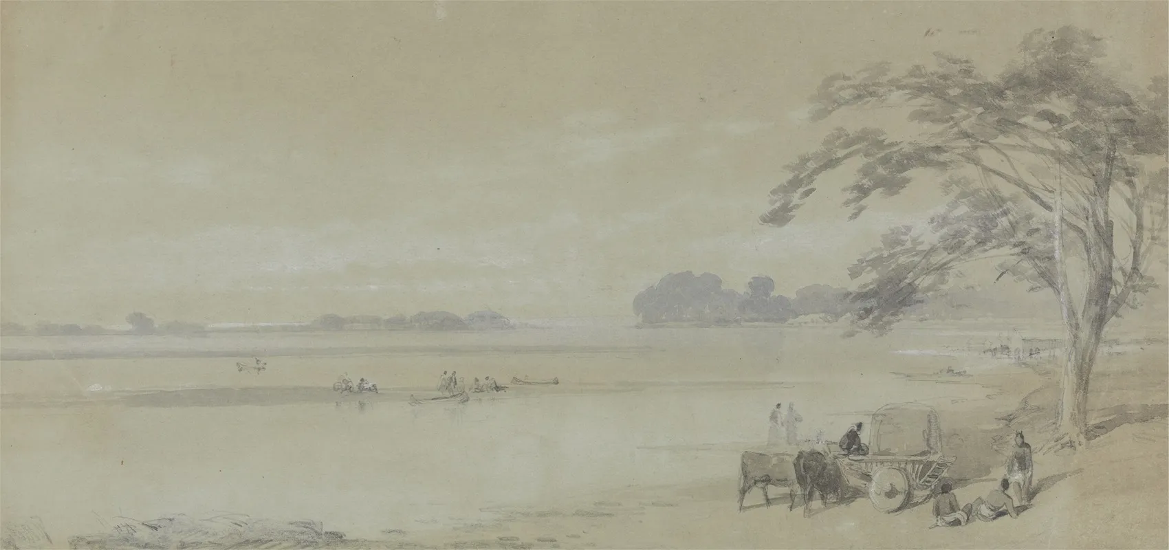 Water View Near Calcutta