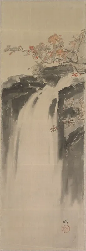 Waterfall 16 by Yoshida Hiroshi - Canvas Print