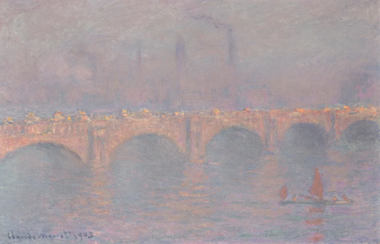 Waterloo Bridge Soleil Voile