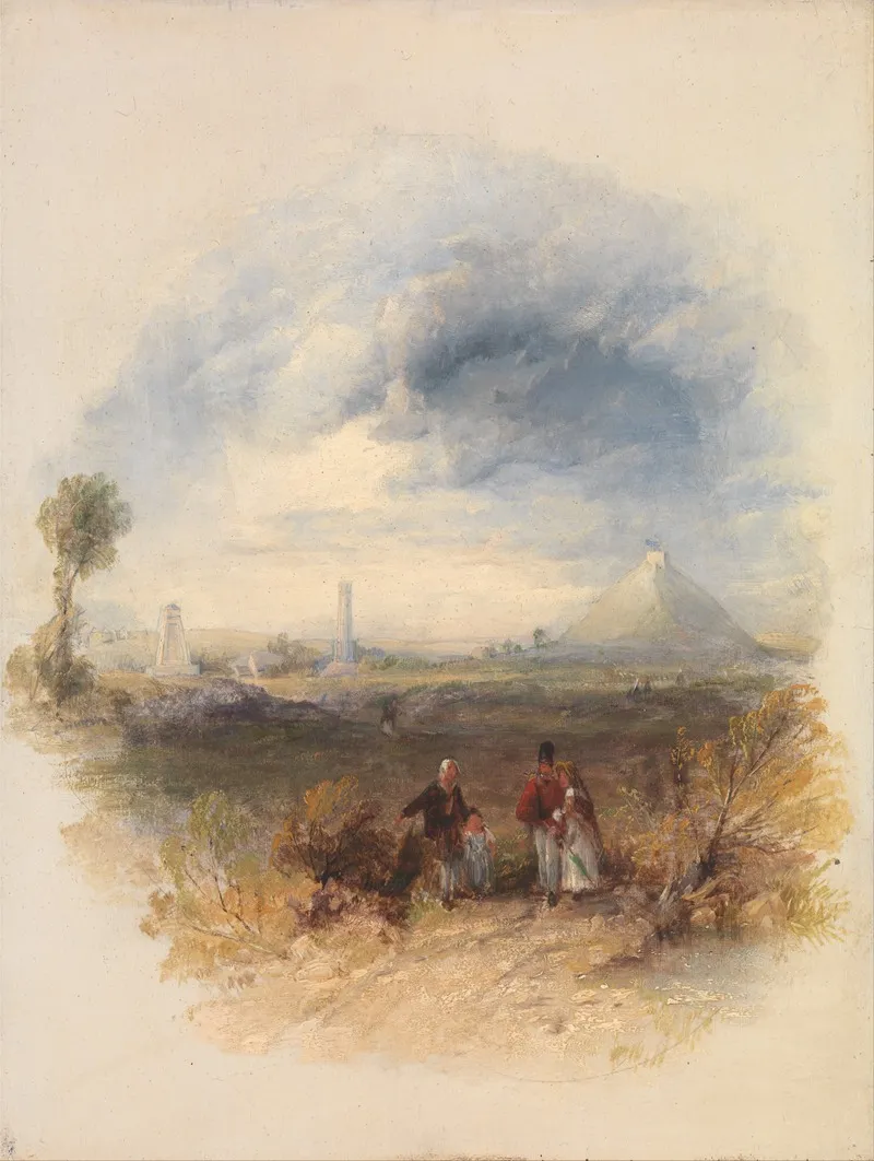 Waterloo by Thomas Creswick - Canvas Print