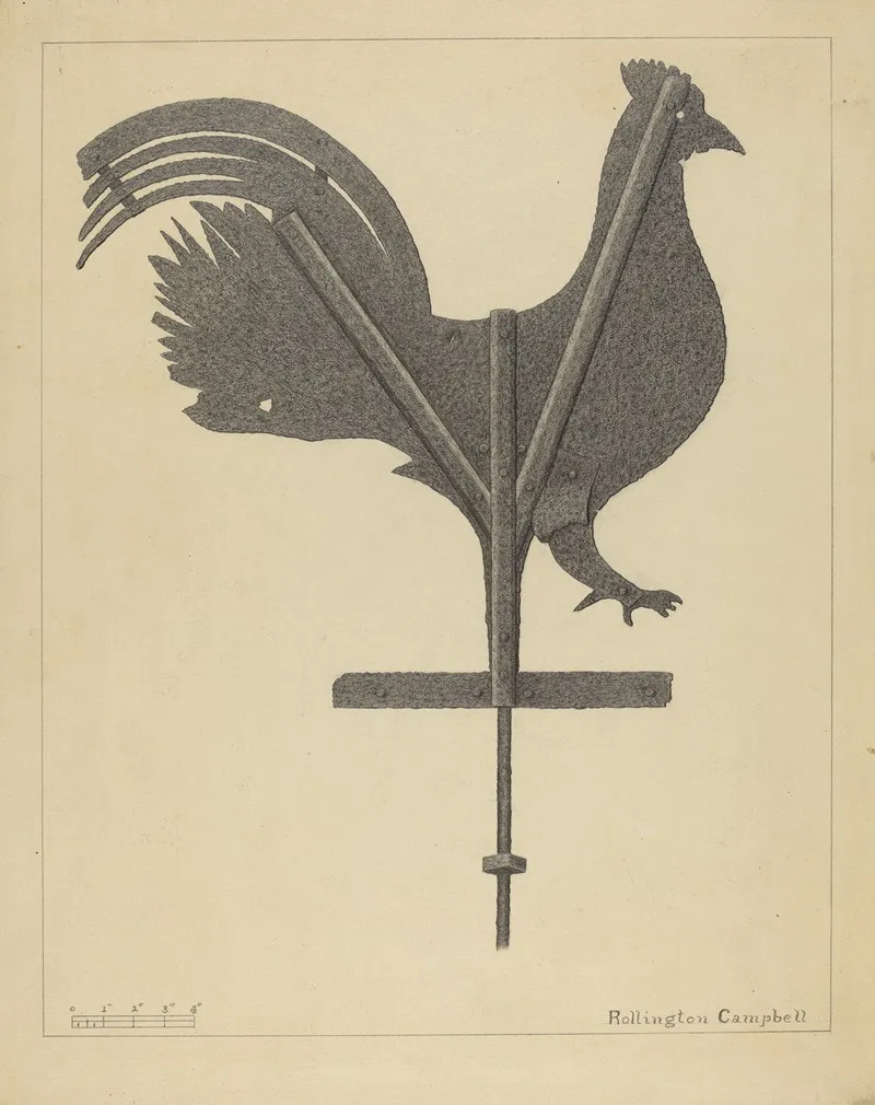 Weather Vane Cock 6