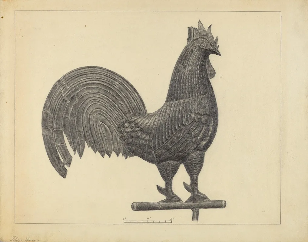 Weather Vane Finial 3