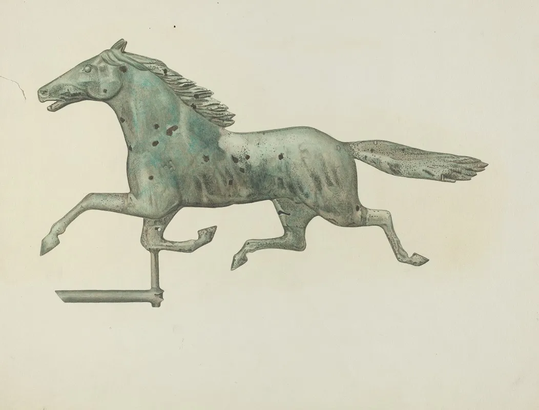Weather Vane Horse