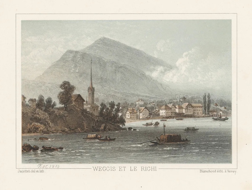 Weggis Et Le Righi