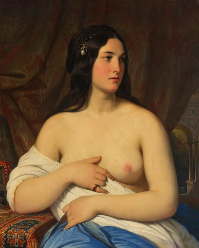 Weiblicher Halbakt 3