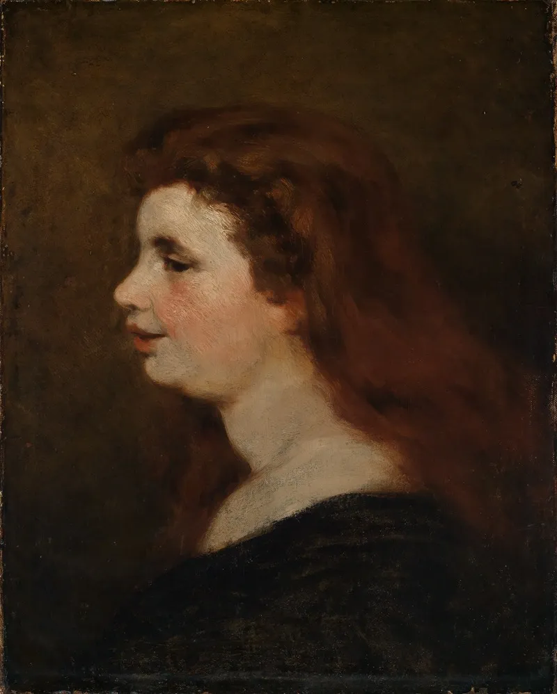 Weibliches Bildnis Studienkopf