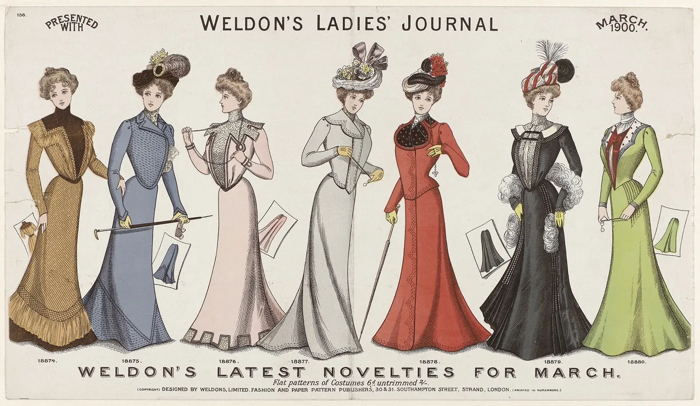Weldons Ladies Journal No 156