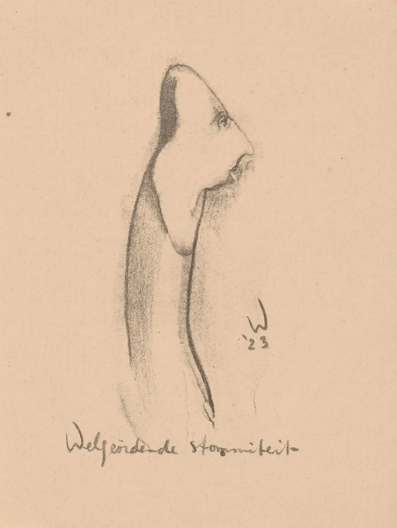 Welgeordende Stommiteit by Erich Wichmann - Canvas Print