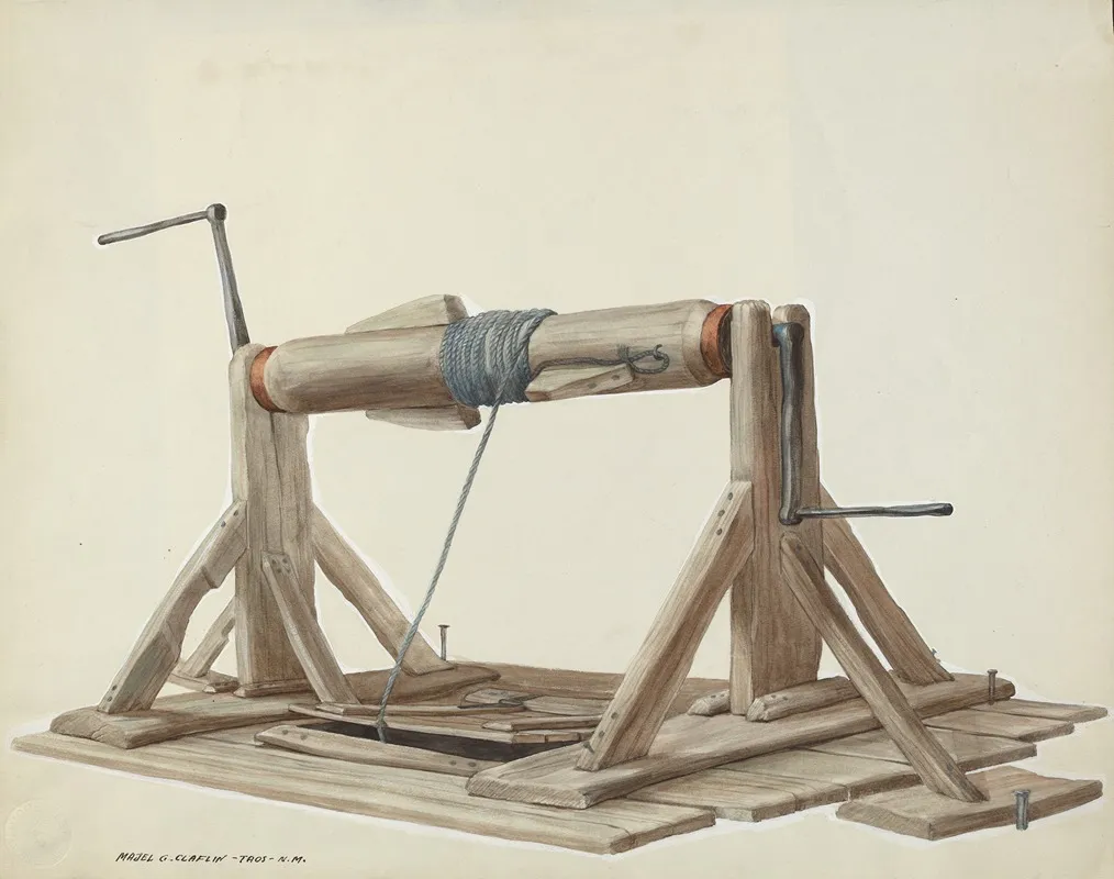 Well With Movable Beam