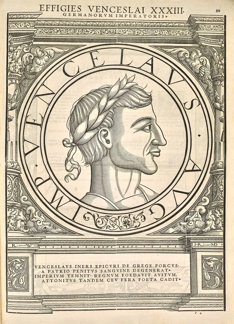 Wenceslaus Iv by Jacopo Strada - Canvas Print