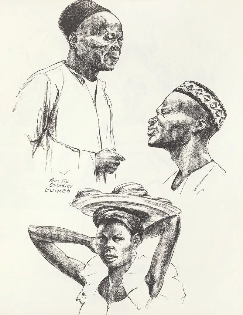 West Africa Vignettes Pl 22