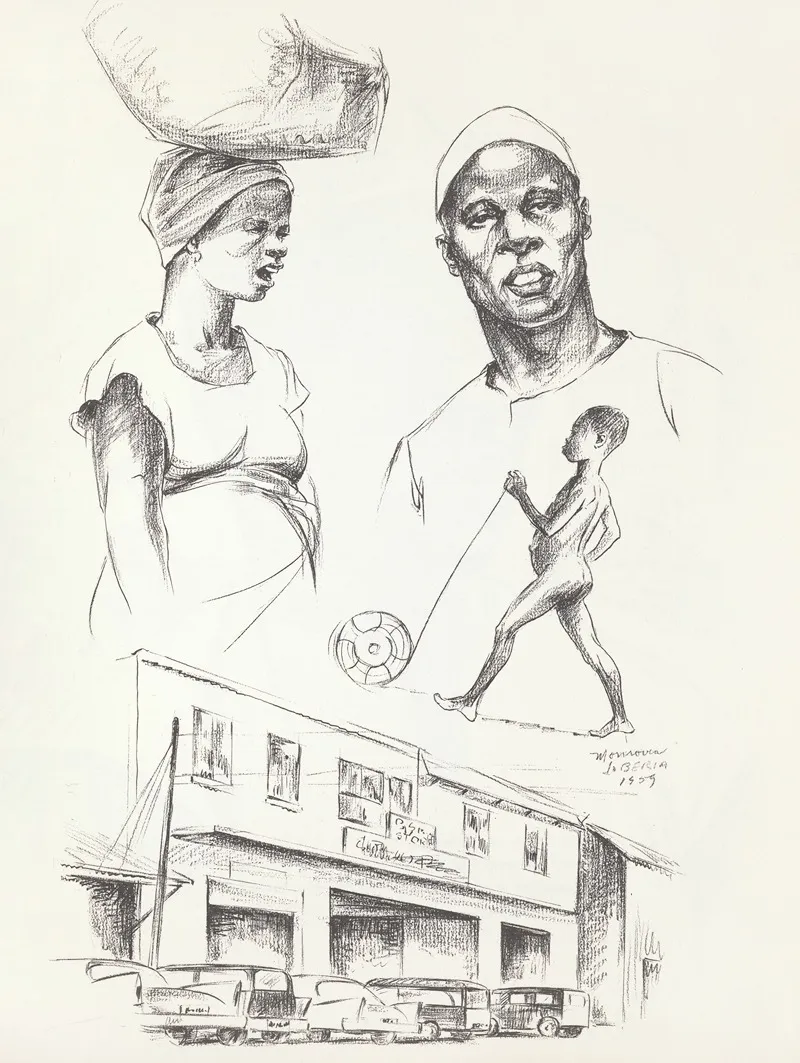 West Africa Vignettes Pl 30