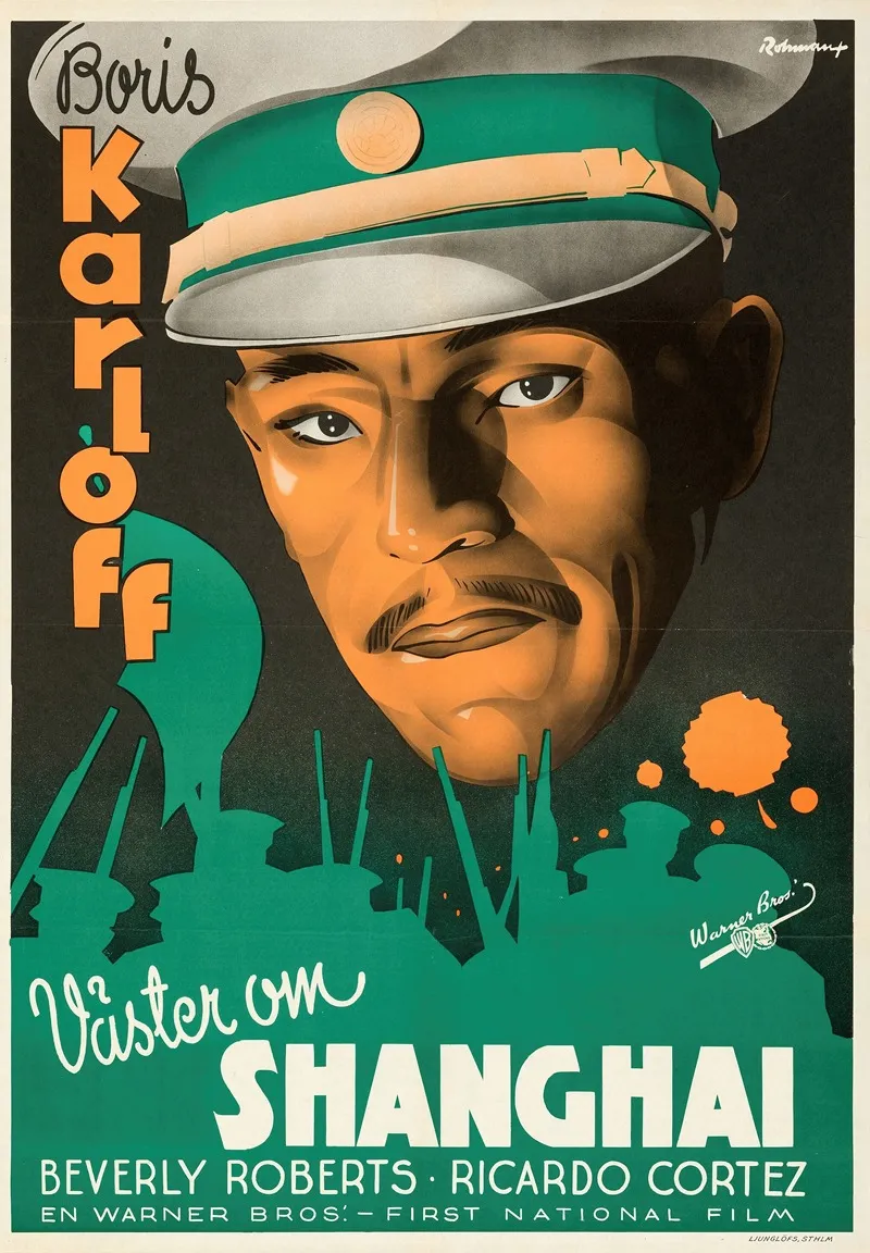 West Of Shanghai by Eric Rohman - Canvas Print