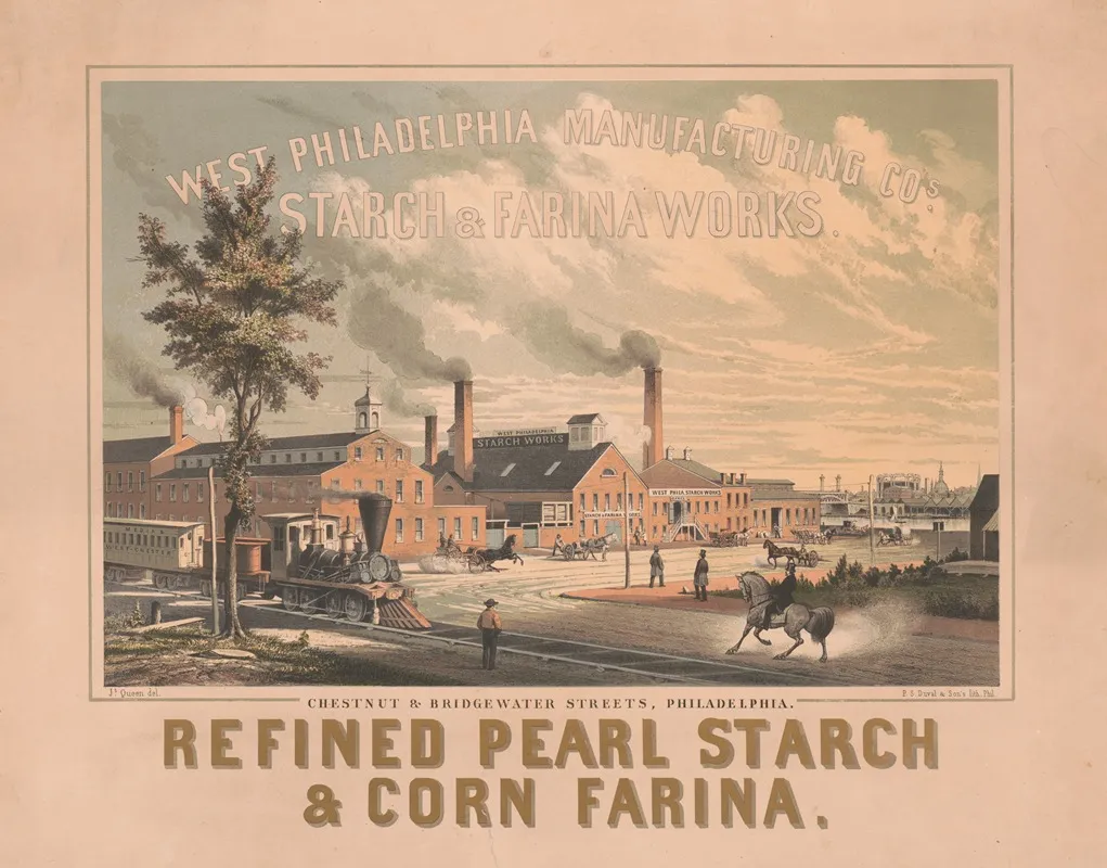 West Philadelphia Manufacturing Cos Starch Sarina Works