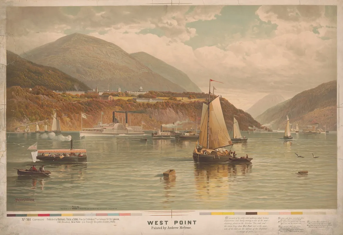 West Point 5 by Andrew Melrose - Canvas Print