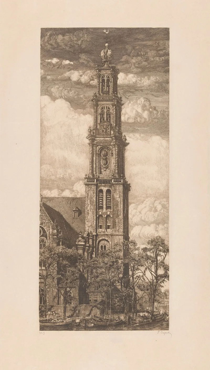 Westertoren In Amsterdam