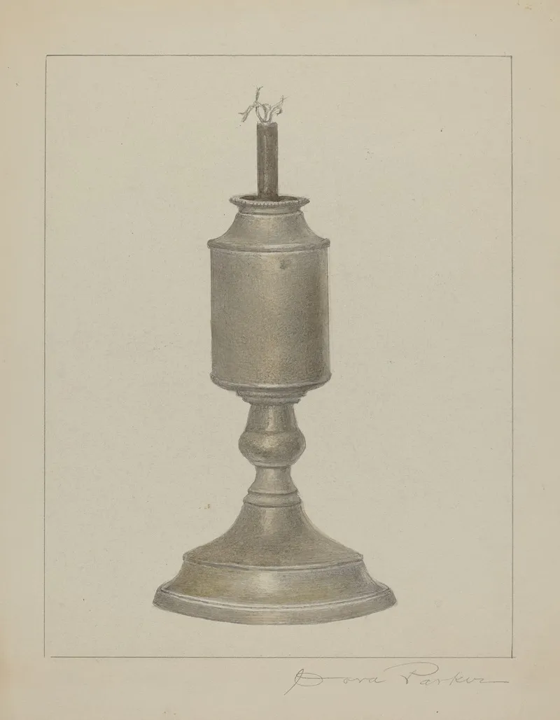 Whale Oil Lamp 6