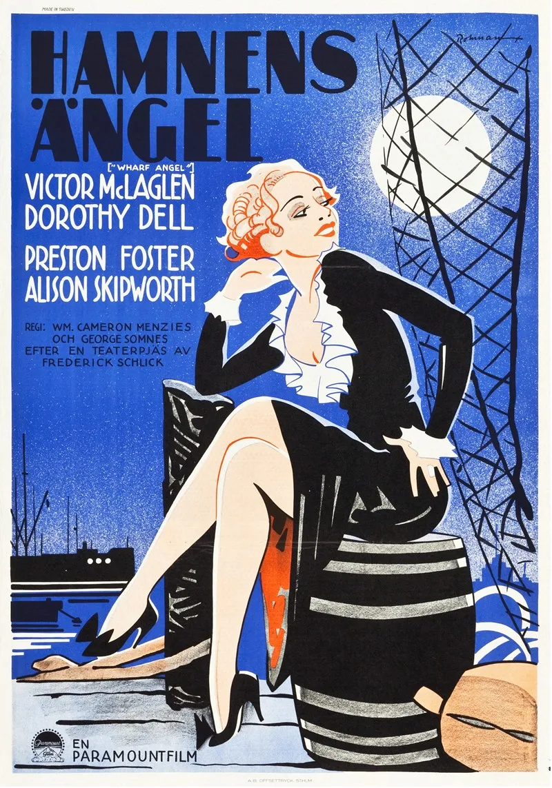 Wharf Angel by Eric Rohman - Canvas Print