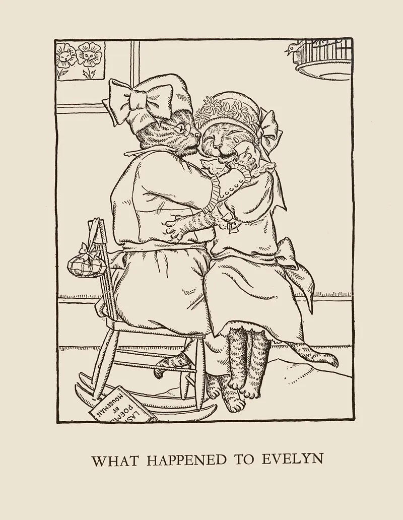 What Happened To Evelyn by William Ely Hill - Canvas Print