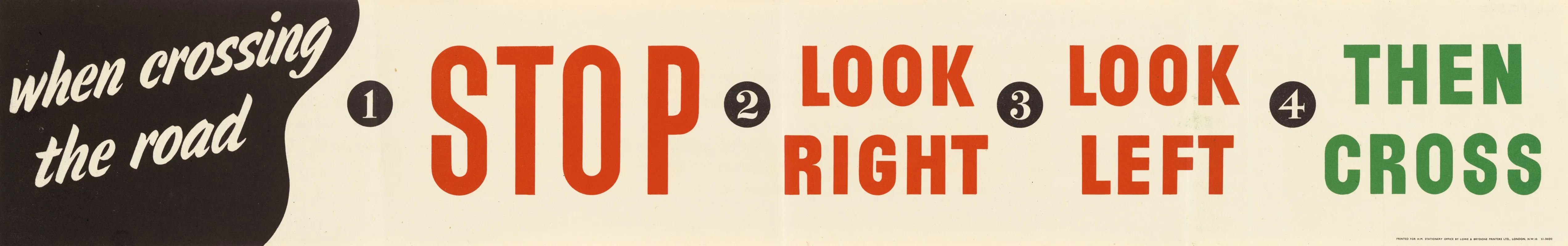 When Crossing The Road