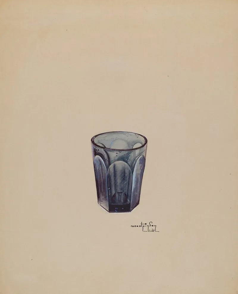 Whiskey Glass 4 by Ralph Atkinson - Canvas Print