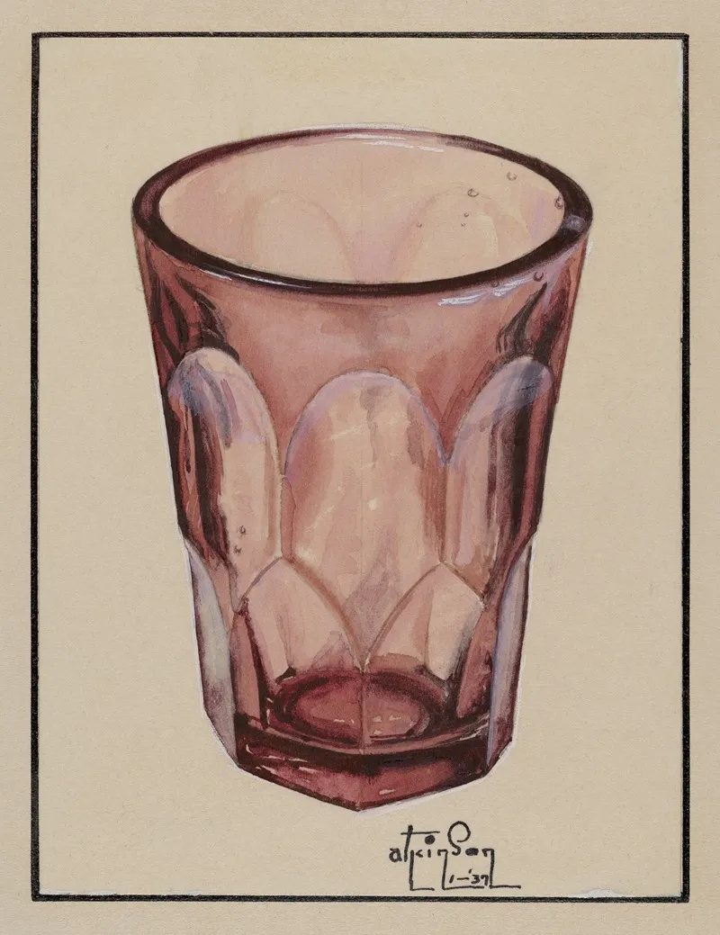Whiskey Glass 5 by Ralph Atkinson - Canvas Print