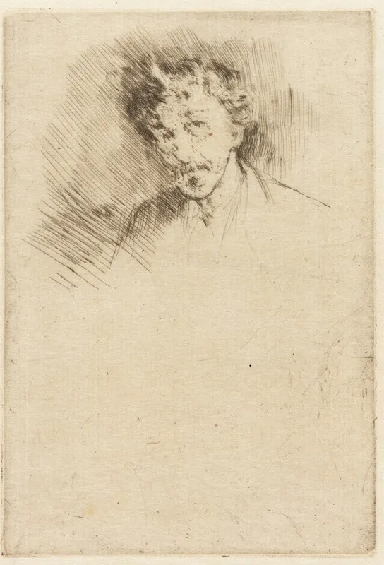 Whistler With The White Lock