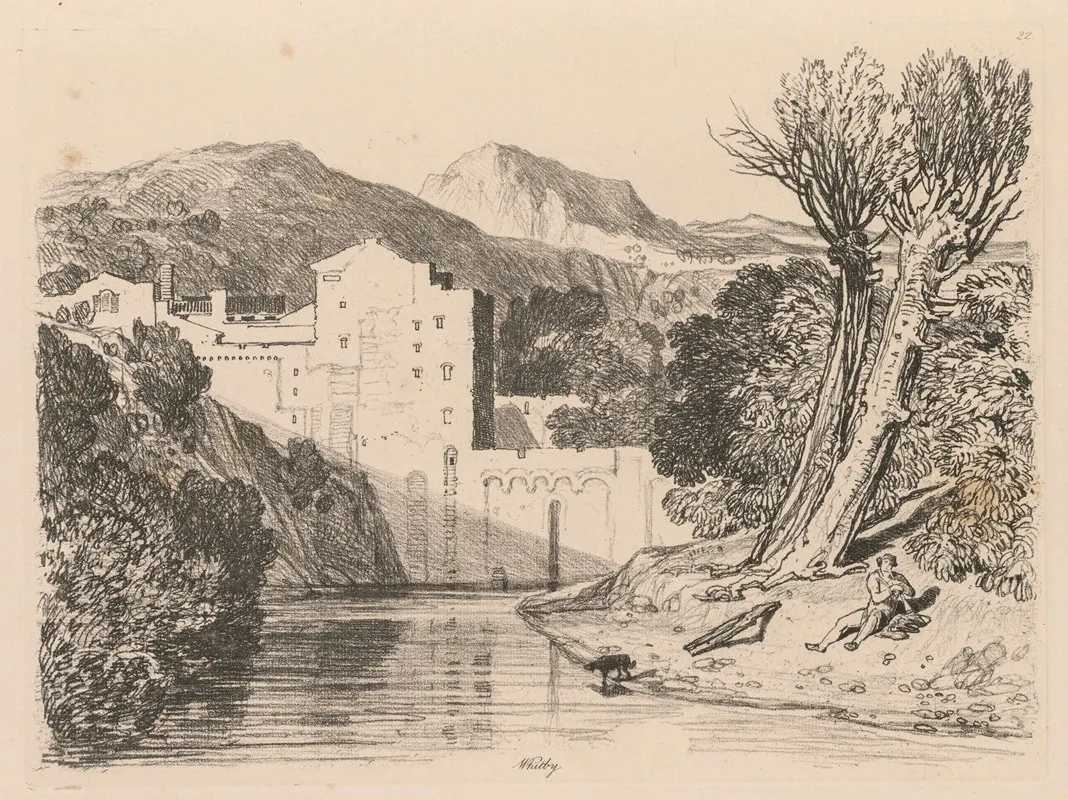 Whitby 4 by John Sell Cotman - Canvas Print