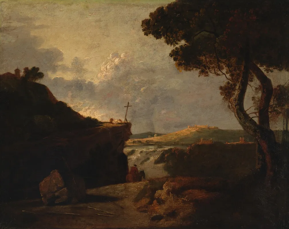 White Monk by Richard Wilson - Canvas Print