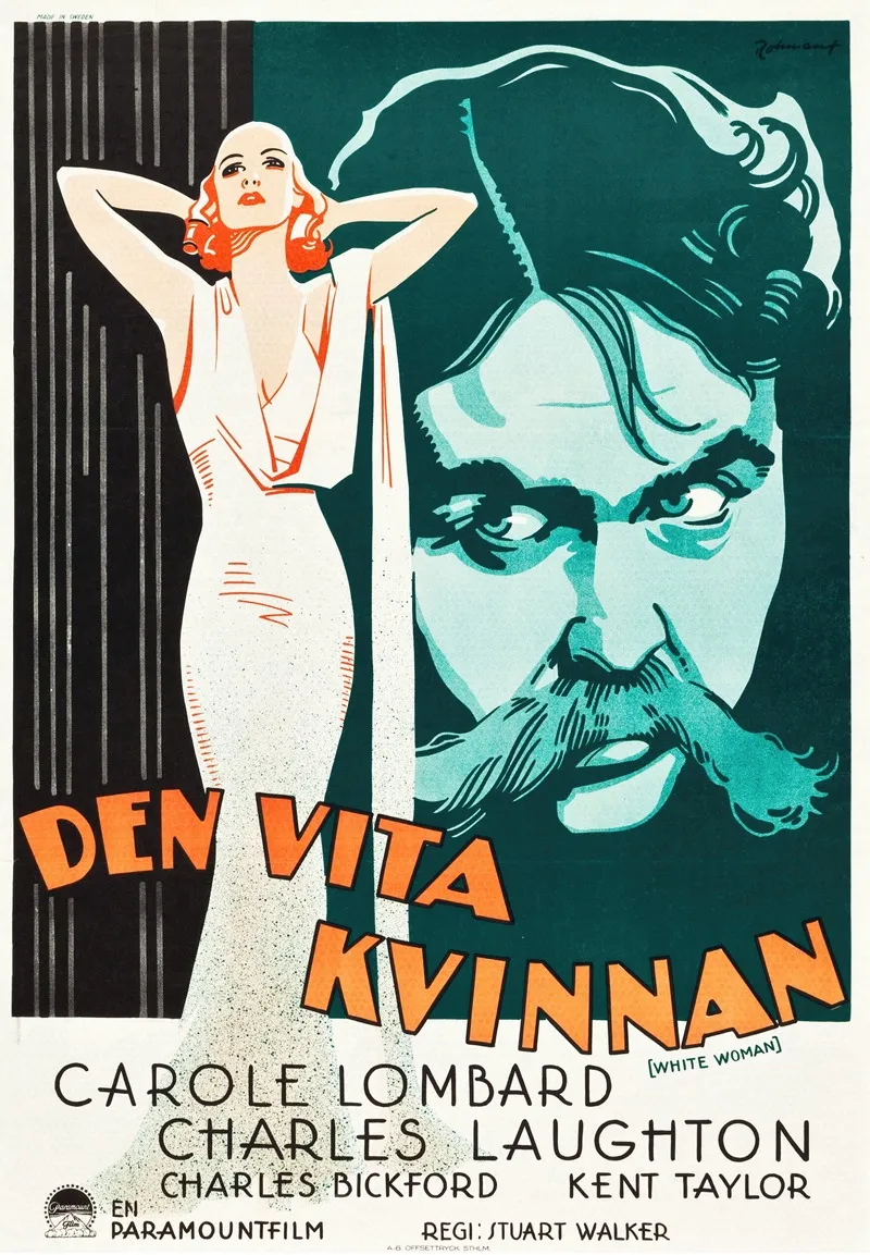 White Woman by Eric Rohman - Canvas Print