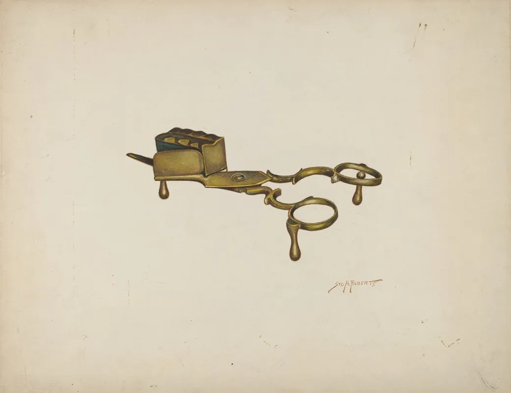 Wick Trimmer 4 by Sydney Roberts - Canvas Print