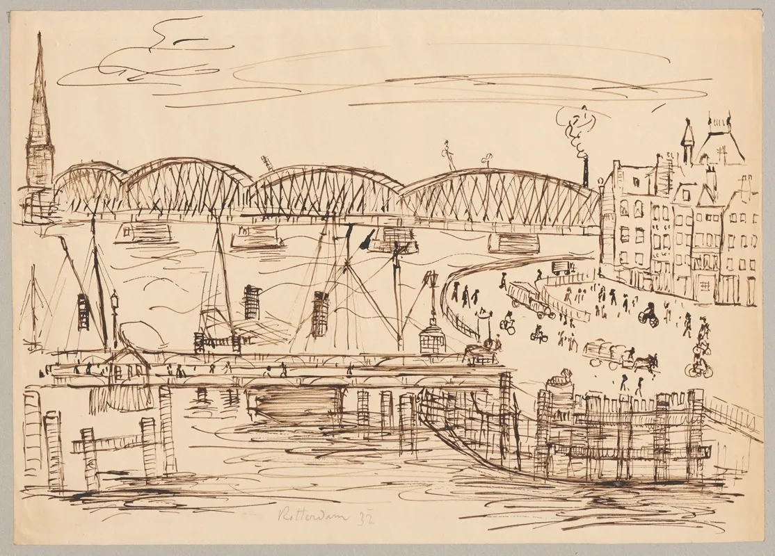 Widok Rotterdamu