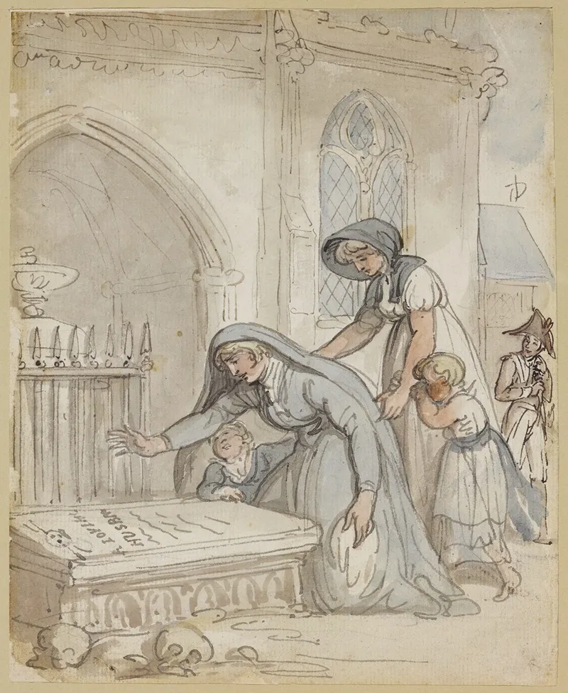 Widow At The Tomb