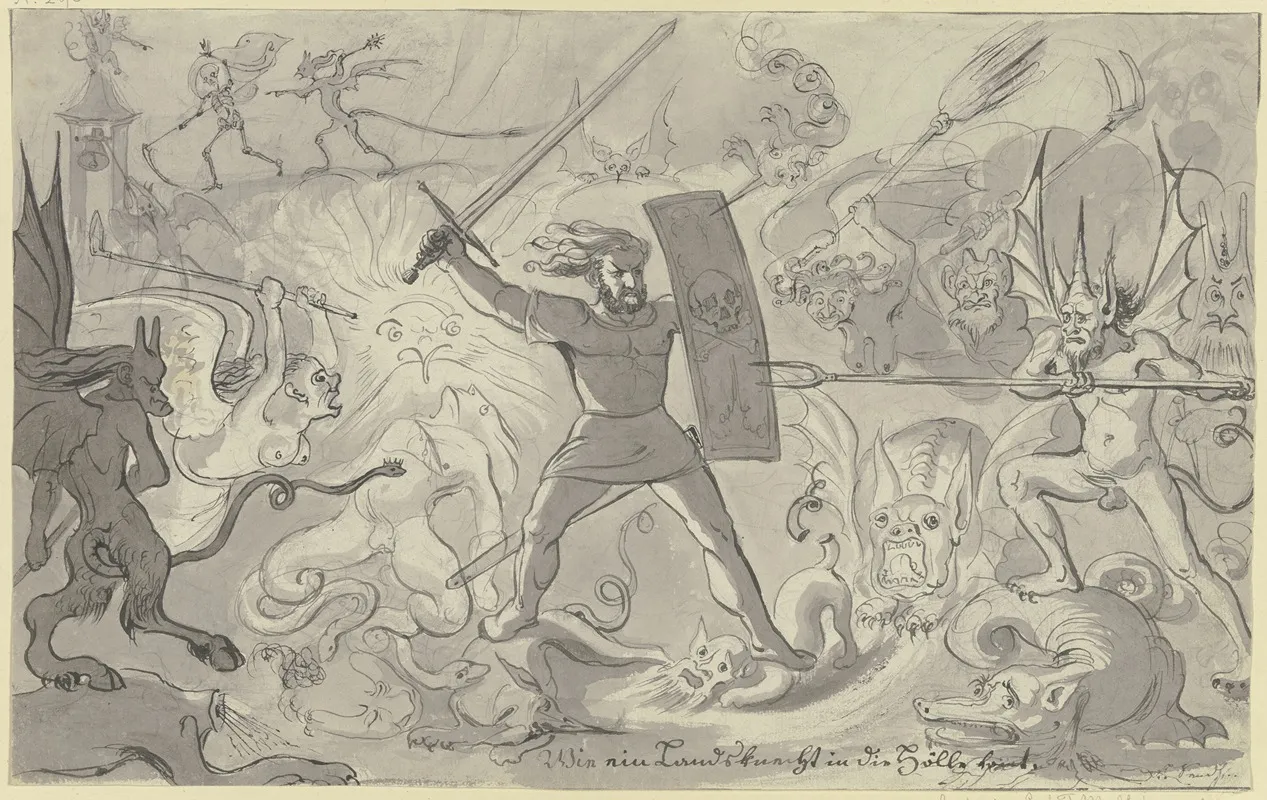 Wie Ein Landsknecht In Die Holle Kommt