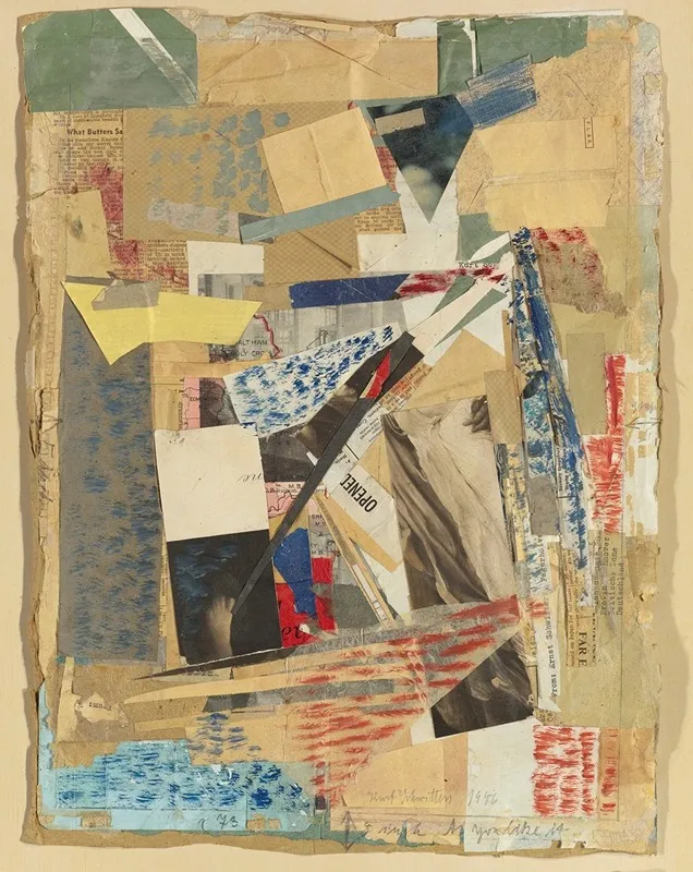 Wie Es Euch Gefallt As You Like It by Kurt Schwitters - Canvas Print