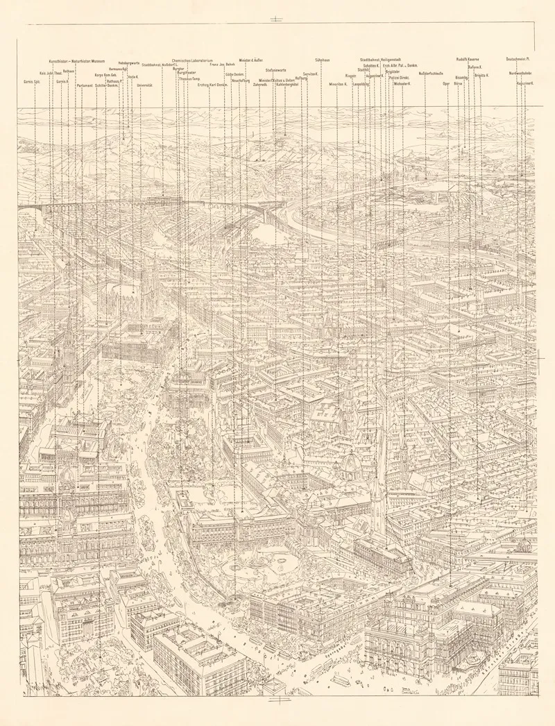 Wien 2 by Ed Hölzel - Canvas Print