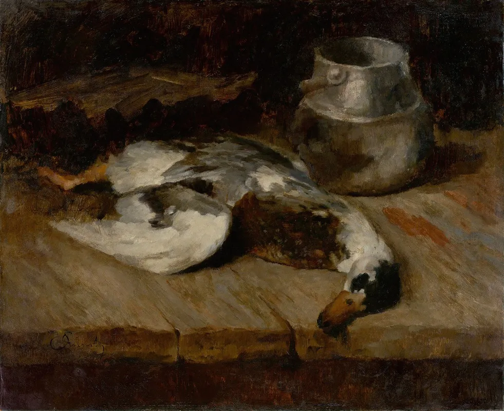 Wildente Und Blechdose