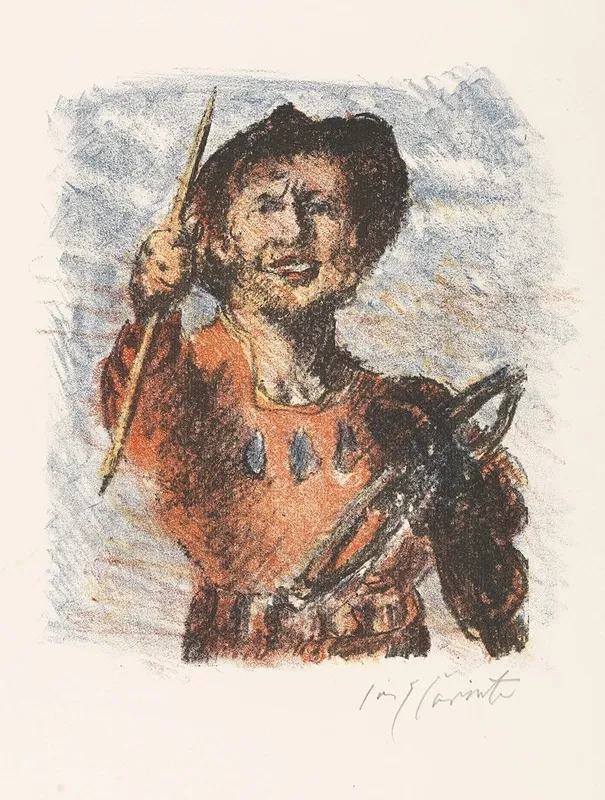 Wilhelm Tell 2 by Lovis Corinth - Canvas Print