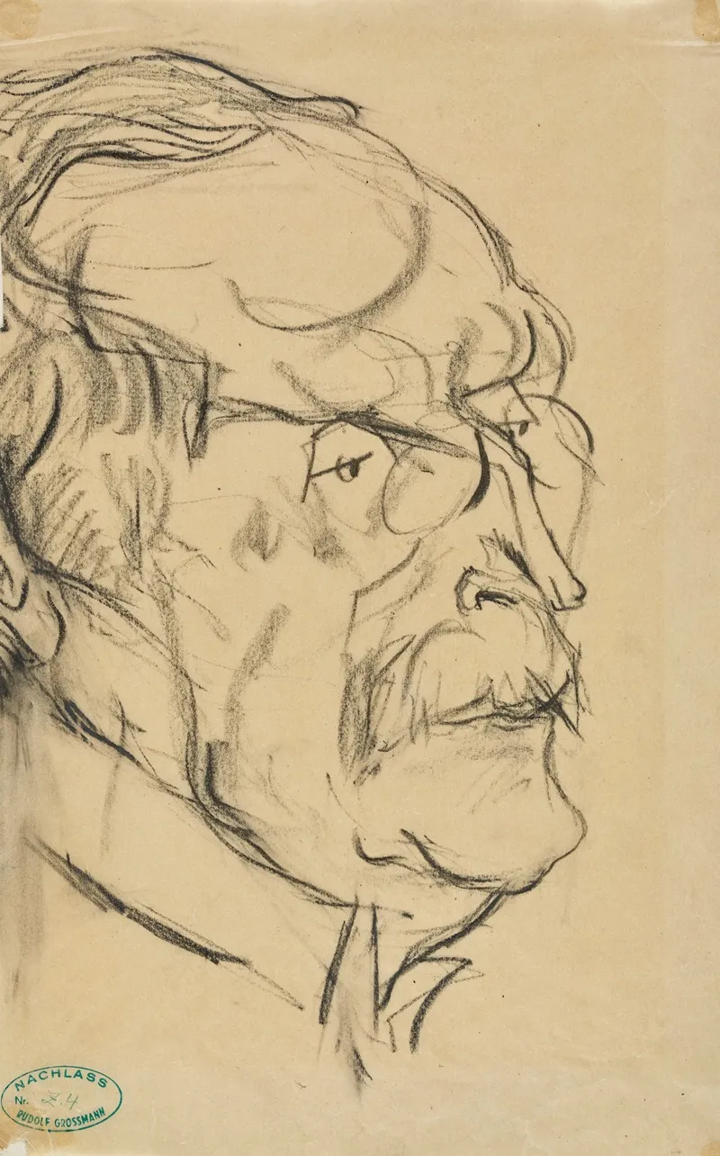 Wilhelm Von Bode by Rudolf Grossmann - Canvas Print