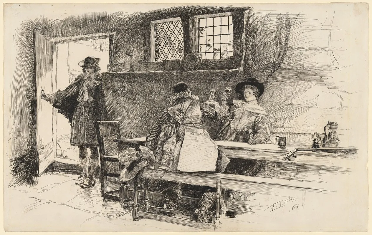 Will Had Her To The Wine Illustration To Phillada Flouts Me
