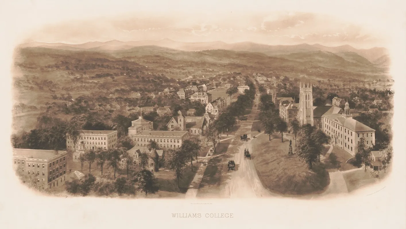 Willams College by Richard Rummell - Canvas Print