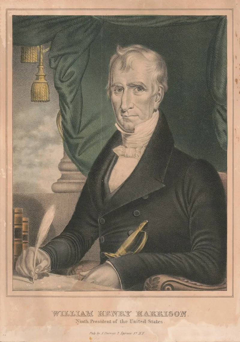 William Henry Harrison Ninth President Of The United States 2