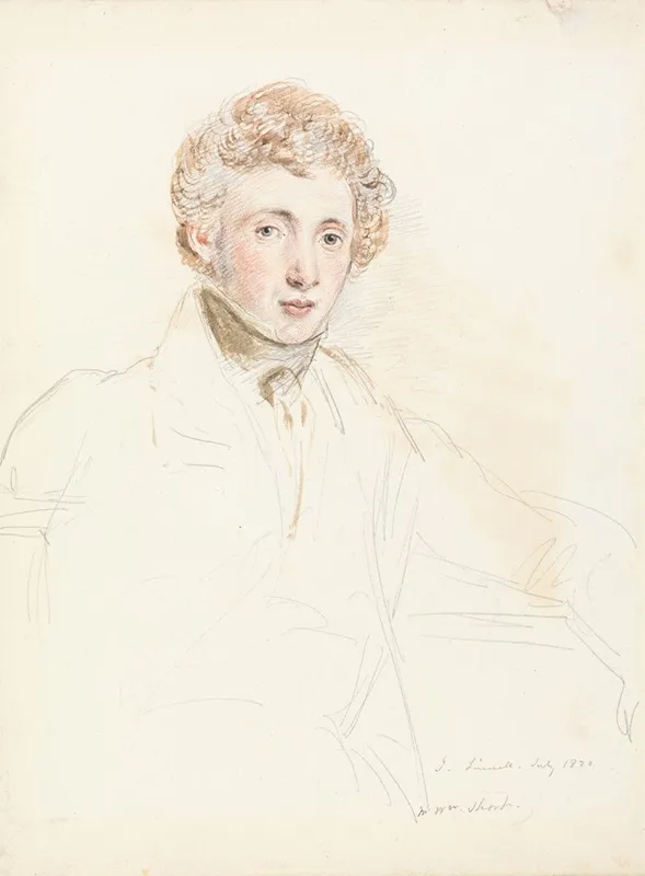 William Short by John Linnell - Canvas Print